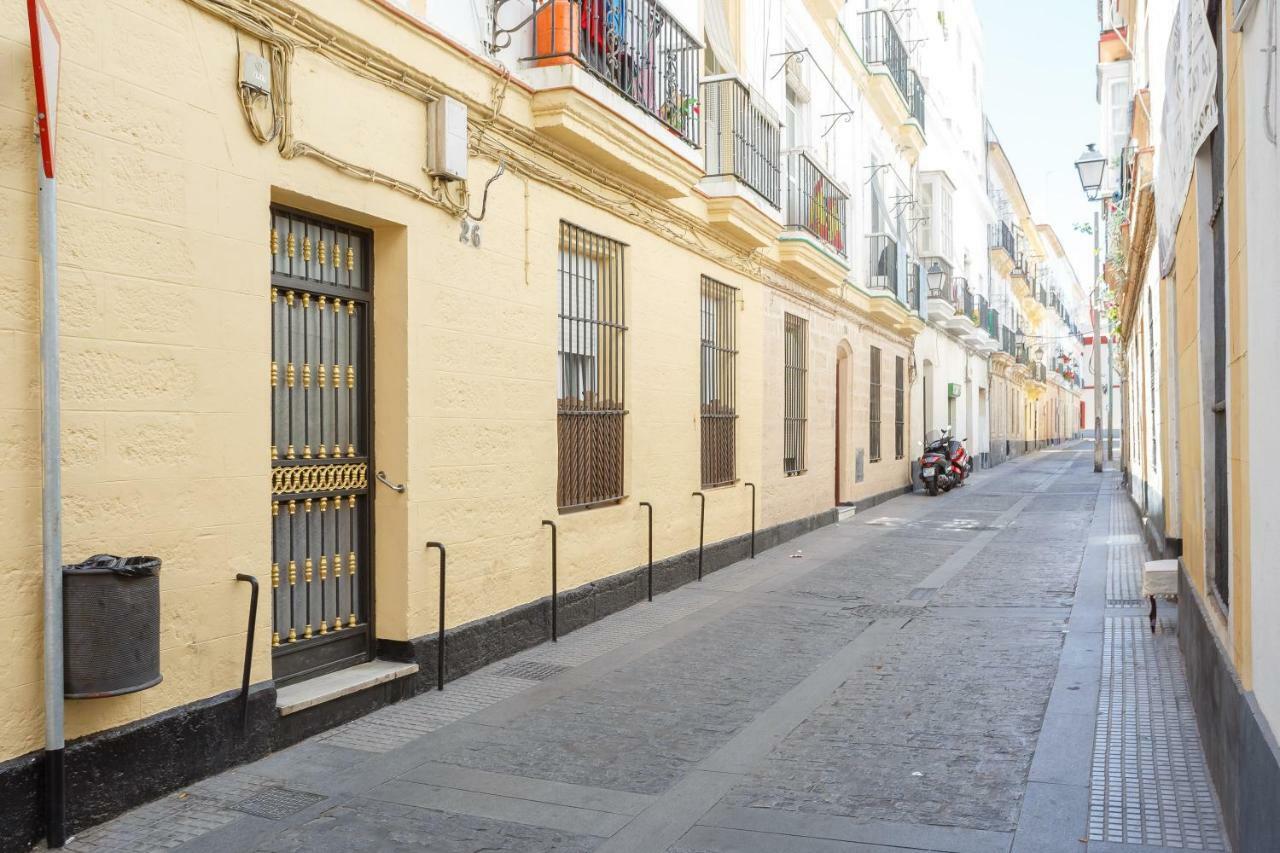 Casa Patio Del Mentidero Appartement Cádiz Buitenkant foto